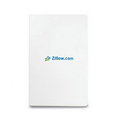 White Moleskine Volant Ruled Large Notebook